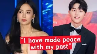 Song Hye Kyo expression when she met Song Joong Ki at the Baeksang Awards received public attention