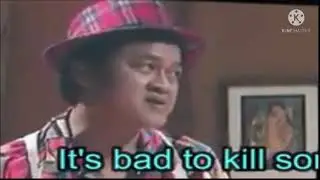 Babalu funny "masama pumatay pero ma aaksidente ko ito" Meme Clip for Video Editing free to use