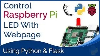 Control Raspberry Pi LED with Webpage : Using Python and Flask
