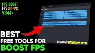 How To OPTIMIZE Windows 10/11 for Gaming ✅ - Best Free Tools To Boost Your FPS - Max FPS Settings