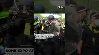 Melbourne: Anti-War Protesters Clash With Police At Australian Defence Expo, 33 Arrested