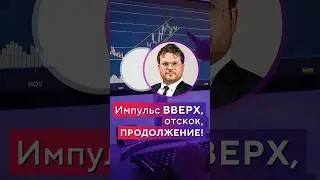 Импульс ВВЕРХ, отскок, ПРОДОЛЖЕНИЕ движения актива! Денис Стукалин