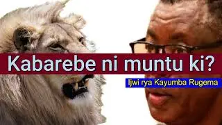 Kabarebe ni muntu ki?