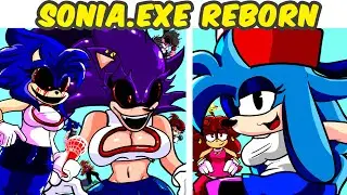 Friday Night Funkin VS Sonia.EXE REBORN FULL WEEK | Triple Trouble Cover (FNF MOD) (GenderSwap)