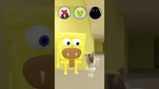 Beware! SpongeBob is Lurking Behind the Wall! 😱 