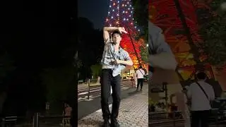 #Ad Do you recognize where I’m dancing to #ChkChkBoom by Stray Kids?