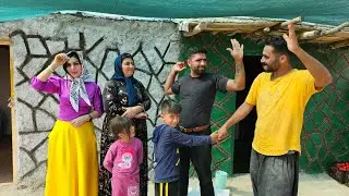 A happy 😍 day with Saifullah and Arad with friends / Nomadic lifestyle documentary
