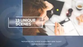 Clean Glass Corporate Slideshow | After Effects Template