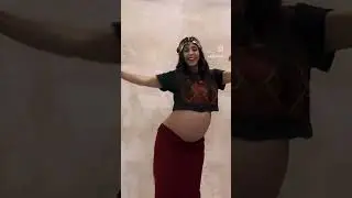 Warrior Palestinian Goddess Vibes @JBellyBURN   #pregnancy
