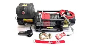 Гражданская электрическая лебедка Golden Power EWB12500 SR 5670 кг / 226:1 синтетический трос