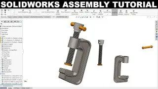 solidworks tutorial | Assembly From Standard to Advanced Mate