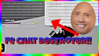 Roblox Chat Hacks Script *FE* Destroyer! | Best Chat Hack Script!