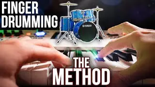 How To Finger Drum REALISTIC drums  on the keyboard- The METHOD  