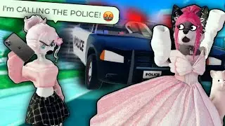 I RAN FROM THE POLICE! on Metro Life 🏙️ City RP Roblox