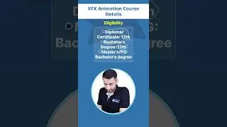 VFX Animation Course Details in a minute!🧐