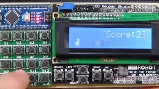 Emulated 8-bit CPU of my own design running on Arduino Nano + LCD Shield 1602A D1 ROBOT + 4x4 Keypad