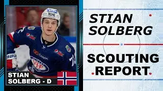 STIAN SOLBERG Highlights | 2024 NHL Draft