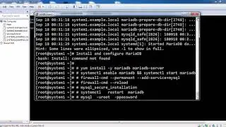 RHCE-7 : Install and configure MariaDB