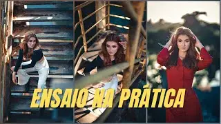 Como usar o Flash e o rebatedor - Ensaio na pratica