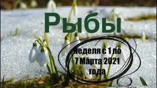 Рыбы. Таро-прогноз на неделю с 1 по 7 Марта 2021 года.