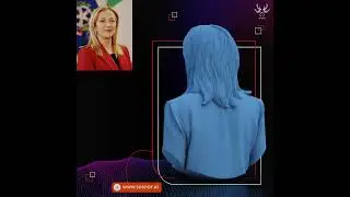 Meloni stl file from image