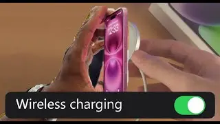 How to turn on wireless charging on iphone 16 | How to enable wireless charging on iphone 16 pro max