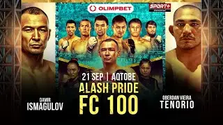 ALASH PRIDE  FC 100 | Sport Plus Qazaqstan  | ПРЯМАЯ ТРАНСЛЯЦИЯ