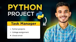To-do App In Python  | Python Project with Source Code