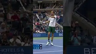 Daniil Medvedev's SLICE of genius! 🔥