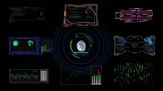 Digital HUD Elements Pack | Davinci Resolve Template