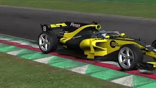 Road Tires on a 2022ish F1 car. HOTLAP! Read description for seriousness.