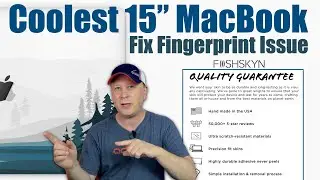 Add Skin To M1, M2, M3 MacBooks - Fix Fingerprint Issue on Midnight Color