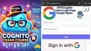Build AWS Cognito Custom Login Page with Google Login