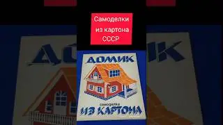 Самоделки из картона СССР 