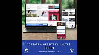 🔥 Launch Your Sports Site in Minutes - One Click Import, No Coding Needed! - AF themes