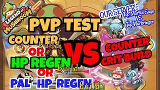 PVP Build best for Warrior/Martial Sage - Legend of Mushroom