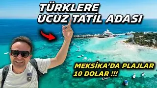 I Found a CHEAP HOLIDAY Island for Turks in Mexico - We Visited the Beaches for $10!!!