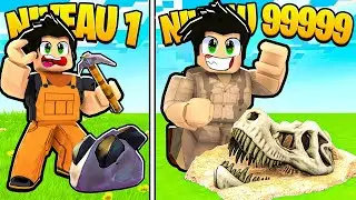 Jai trouvé des DINOSAURES dans ROBLOX !!! 💎🤯 (Mineblox Simulator)