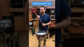3 Tips for the Snare part to Scheherazade!