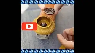 Новая насадка на болгарку (УШМ). Работа по камню.