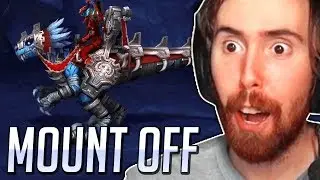 Asmongold's MOST INTENSE Mount Off of All Time