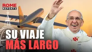 Francisco se prepara para iniciar el lunes el viaje más largo de su pontificado