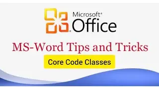 Try short method to Insert Table in Ms Word 