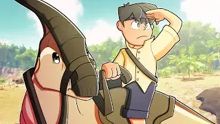 O MEU PRIMEIRO DINOSSAURO NO ARK CRAFT