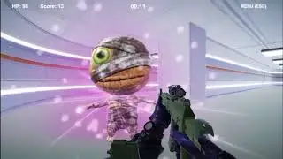 Unity 3d Game - Endless Mummy Shooter Project