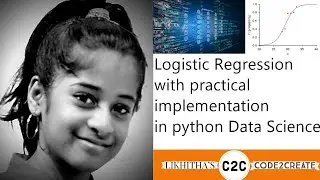 Logistic Regression with practical implementation in python Data Science