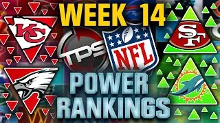 The Official NFL Week 14 Power Rankings 2023! (Chiefs Move Down Pretty Swift) || TPS