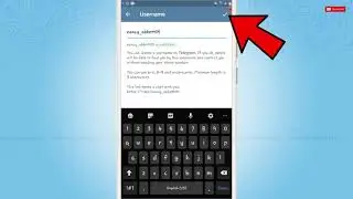 How To Change Username In Telegram 2021 | Create & Add Username In Telegram Mobile App