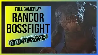 Star Wars Outlaws: Full Rancor Boss Fight (4K)