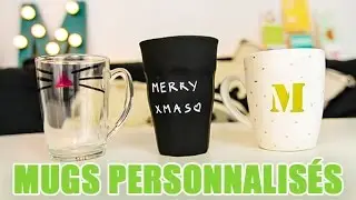 3 idées de MUG personnalisés à offrir à NOEL - DIY youMAKEfashion